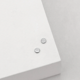 Dot Stud Earrings - Sterling Silver