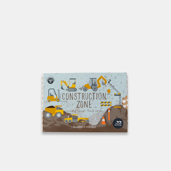 Construction Zone - Snap & Memory Cards