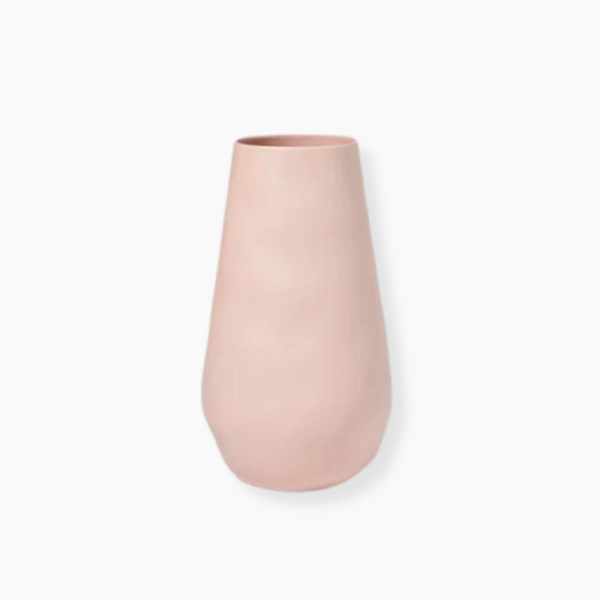 Icy Pink Teardrop Vase - Large